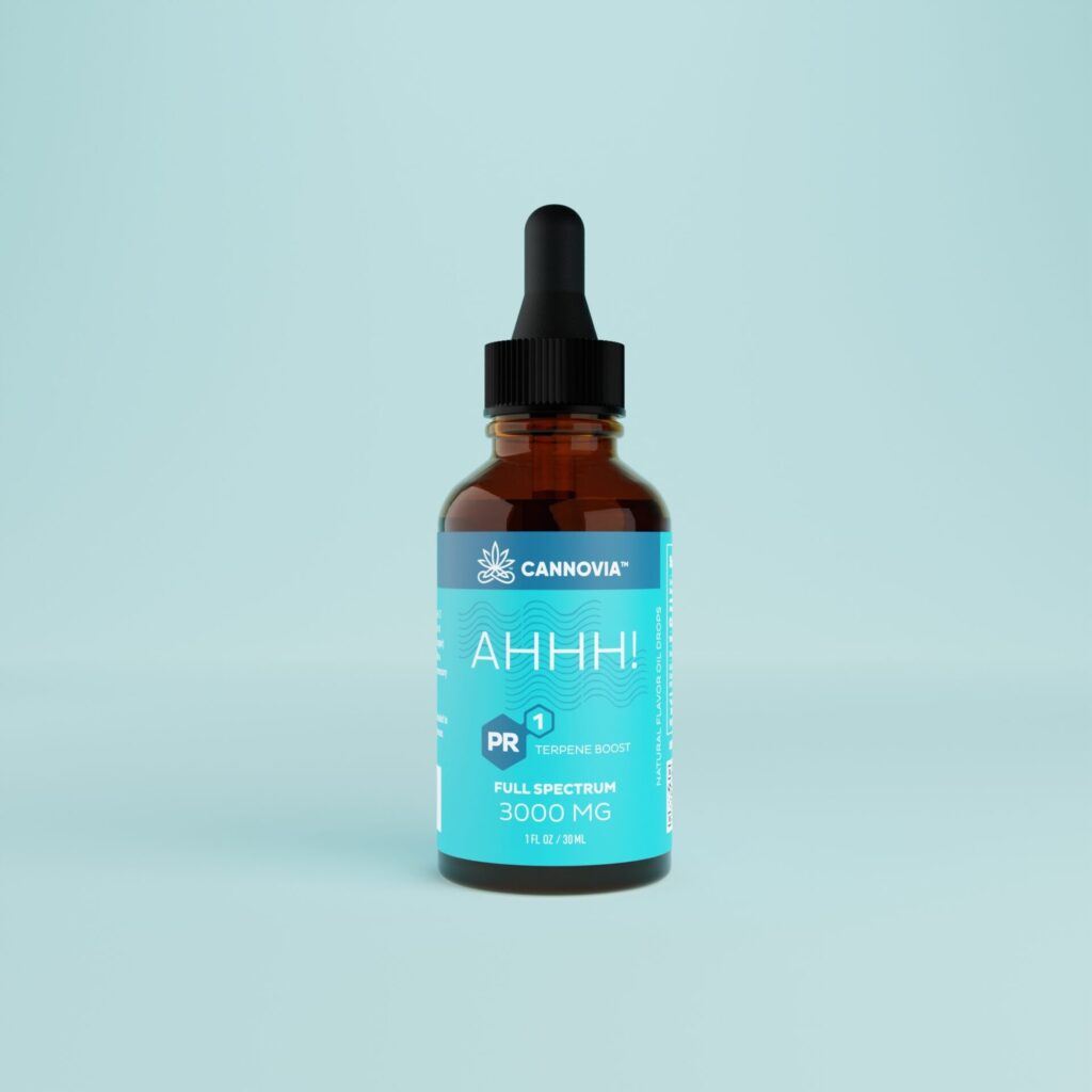 AHHH! CBD plus PR1 Terpene Boost 3000mg CBD Oil